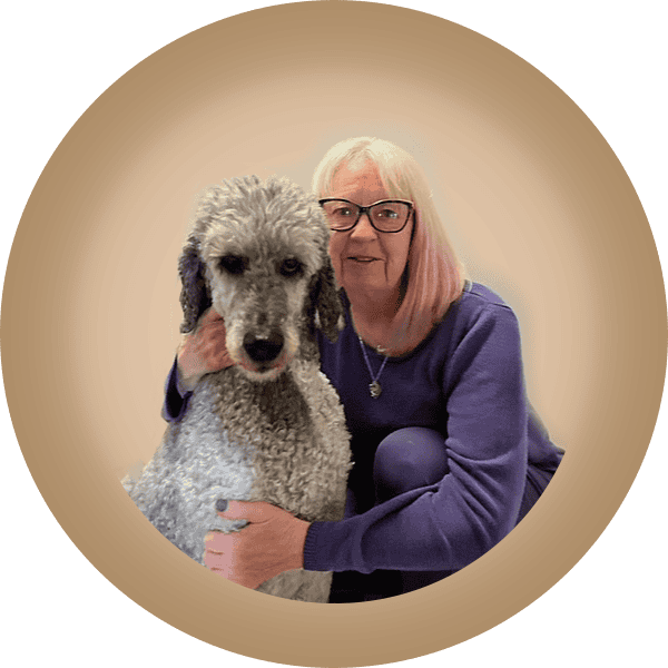 Dawn Dawn with Jake, the standard poodle